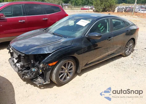 2019 Honda Civic Ex z USA, uszkodzony, nr VIN 19XFC1F36KE013726